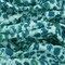 Deep Teal-Multi Watercolor Spots Printed Slub Decorating Fabric By the Yard